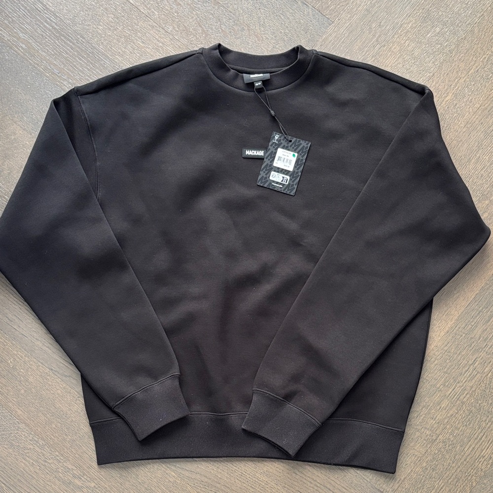 Mackage justice Black Crewneck Sweatshirt